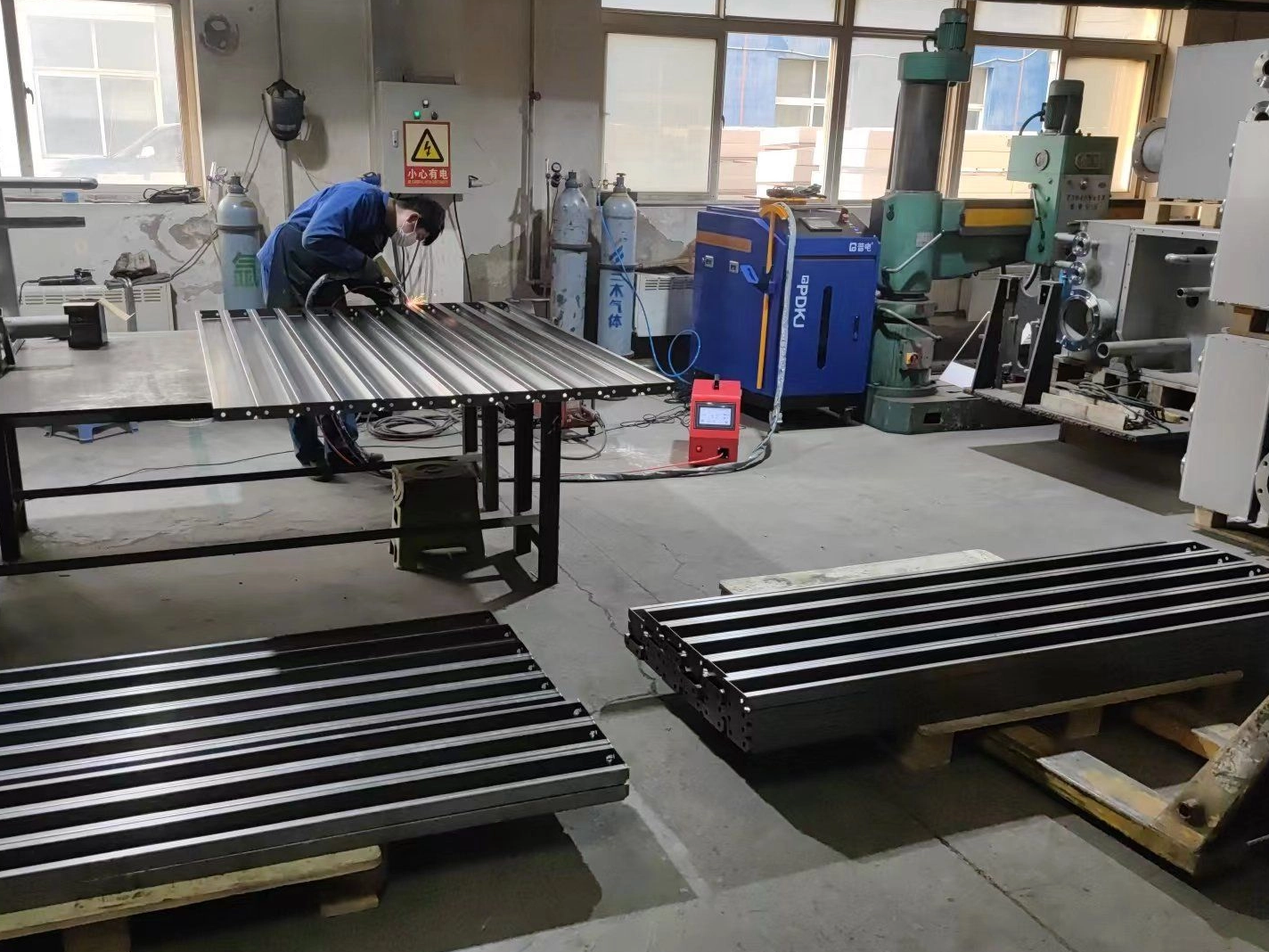 Падыходзіць для апорных калон жалезнага халадзільнага абсталявання