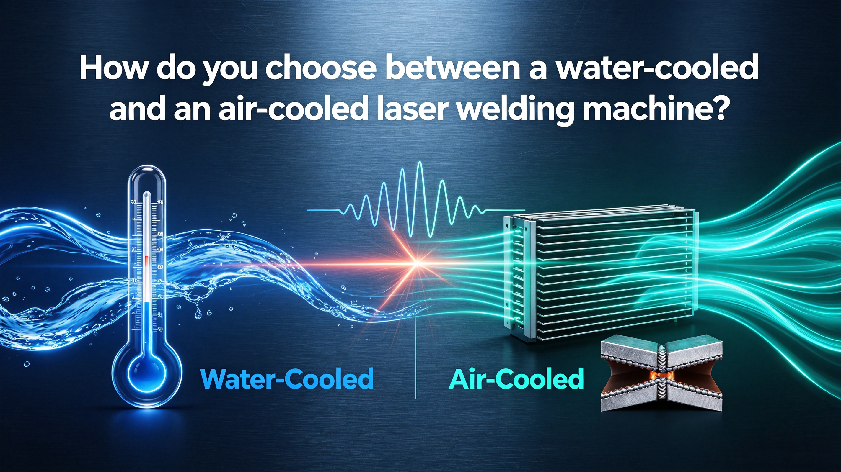 Berpendingin Udara Vs. Mesin Las Laser Berpendingin Air: Mana yang Tepat untuk Bisnis Anda?